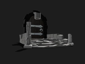 PS5DS Holder Diablo 4 Theme 3D Print Model