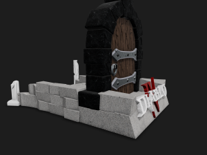 Supporto per PS5DS Tema Diablo 4 Modello di stampa 3D