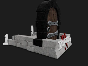 PS5DS Holder Diablo 4 Theme 3D Print Model