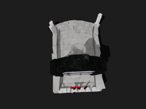 Supporto per PS5DS Tema Diablo 4 Modello di stampa 3D