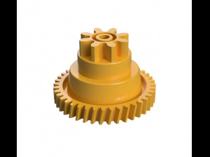 Meat-cheese-bread slicer repair gear 40-8T H27mm 3D प्रिंट मॉडल