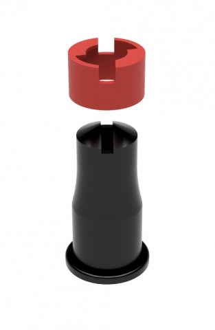 This powder paint sprayer nozzle 3D Принт Модель .c4d .max .obj .3ds .fbx .stl .blend 