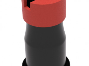This powder paint sprayer nozzle 3D Принт Модель
