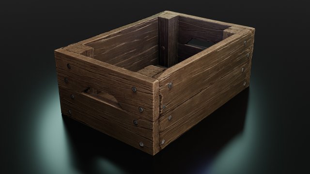 Food Box 3Dモデル .c4d .max .obj .3ds .fbx .stl .blend 
