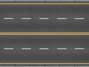 PaqueteCarreteras Modulares Modelo 3D