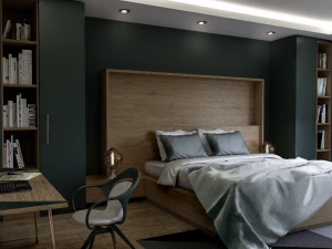 Підліткова спальня 3D Модель