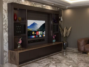 Meuble TV moderne Modèle 3D