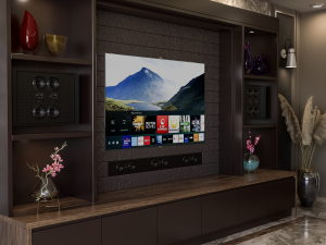 Modern TV Unit Modelo 3D
