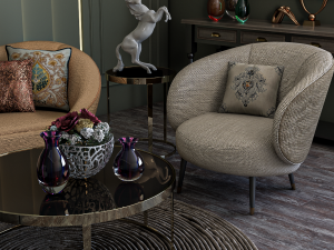 Living Room Modelo 3D