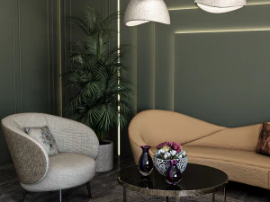 Living Room 3D Model