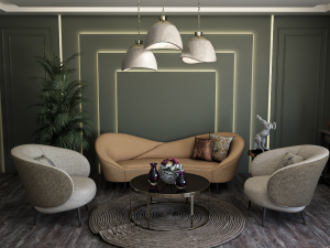 Living Room 3D 模型