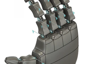 Подвижная рука 3D Модель