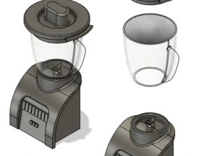 Liquidificador Modelo 3D