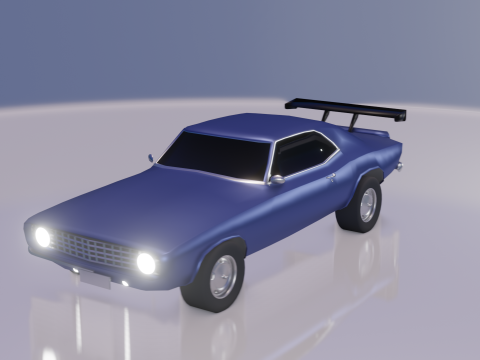 Camaro SS 1969 Chevrolet 3D Model
