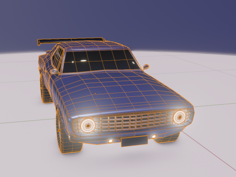 Camaro SS 1969 Chevrolet 3D Model
