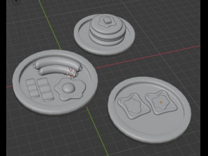 Breakfast 3D Model