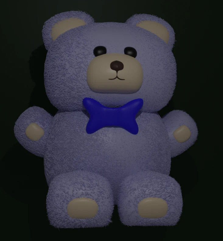 Oyuncak ayı 3D Model .c4d .max .obj .3ds .fbx .stl .blend 