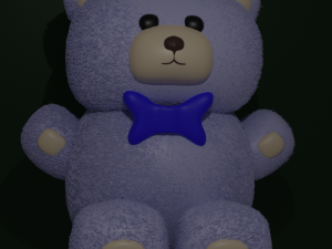 Teddy bear 3D मॉडल