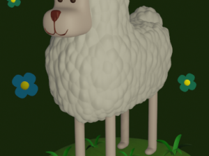 Sheep Model 3D