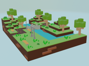 Park 3D Model