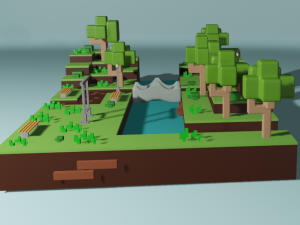 Park 3D Model