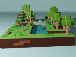 Park 3D Model