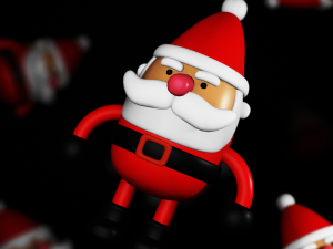 Santa 3Dモデル