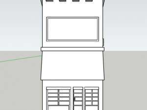 The small shop 3D Model