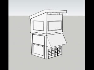 The small shop Modelo 3D