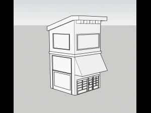 La petite boutique Modèle 3D