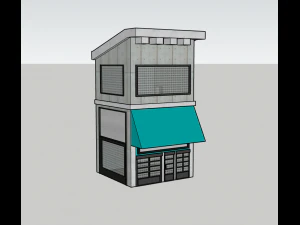 Kleine winkel met textuur 3D Model