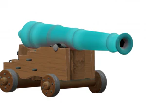 Cannone Modello 3D