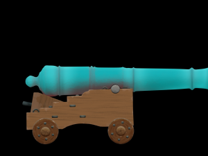 Cannon 3D मॉडल
