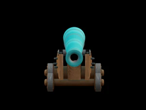 Cannon 3D Model