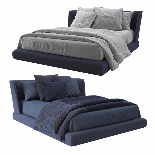 Bed Reeves Modello 3D .c4d .max .obj .3ds .fbx .stl .blend 