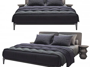 Ліжко Парк1 Поліформ 3D Модель