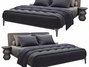 Bed Park1 Poliform 3D Модель