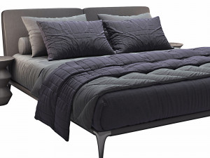 Bed Park1 Poliform 3D Модель