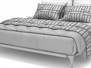 Bed Park1 Poliform 3D Модель