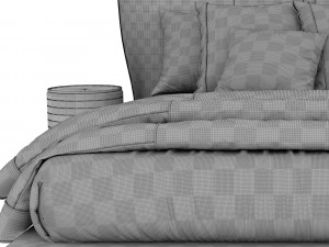 Bed Alys BB Italia 3Dモデル