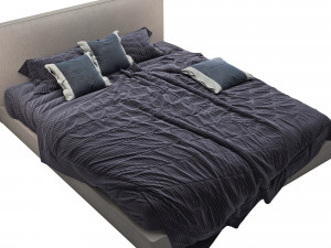 Bed Richard BB Italia Modello 3D