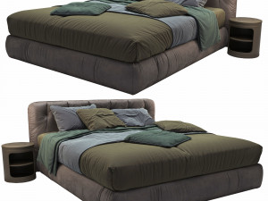 Bed Emmebi VITTORIA 3Dモデル
