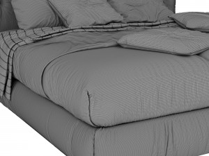 Bed Emmebi VITTORIA 3Dモデル