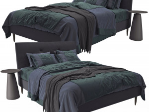 Bed IDANS Ikea Model 3D