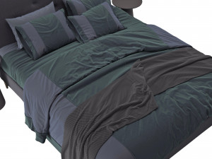 Bed IDANS Ikea Model 3D