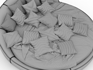 床爵士夜伽玛 3D 模型