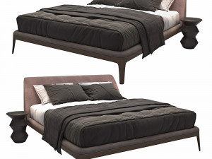 Bed Kelly Poliform Modelo 3D
