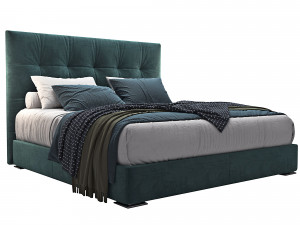 Bed Max capitonne high 3Dモデル