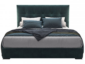 Bed Max capitonne high 3Dモデル