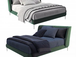 Cama TUFJORD Ikea Modelo 3D